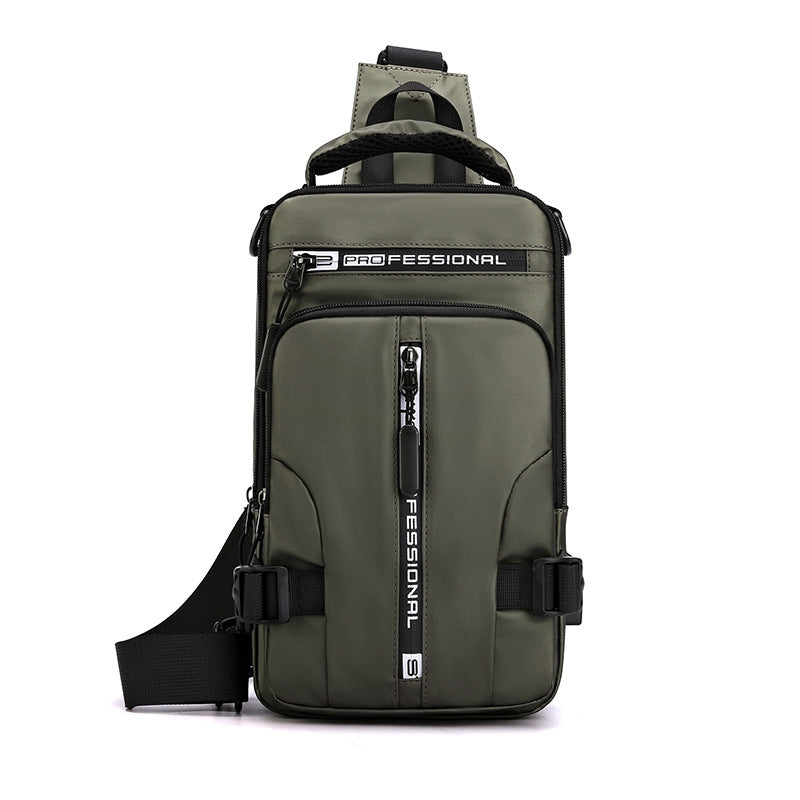 Men's crossbody bag Multifunctional crossbody bag Backpack shoulder chest bag Versatile men's bag Men's shoulder bag Men's chest bag Durable crossbody bag Stylish men's backpack Practical men's bag Multi-compartment bag Travel crossbody bag Men's commuter bag Outdoor men's bag Comfortable men's bag Men's fashion bag