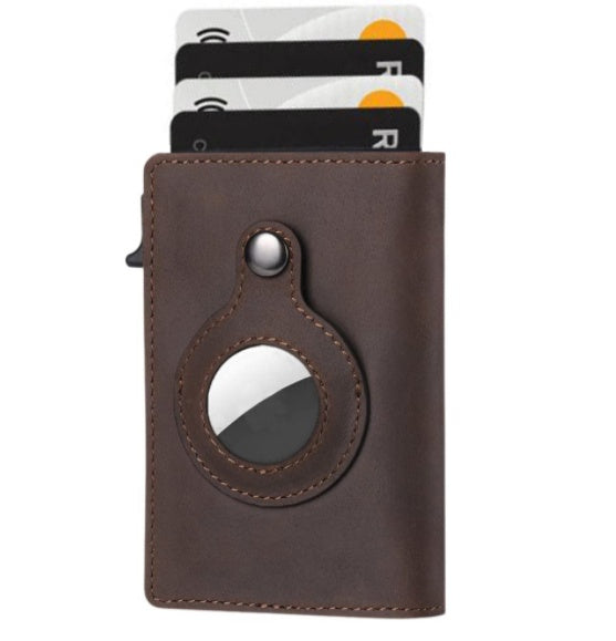 Men's AirTag wallet Anti-theft RFID wallet Slim card holder wallet Leather AirTag wallet Multi-functional wallet Bullet card bag wallet RFID protection wallet Men's slim wallet AirTag card holder Anti-theft card holder Premium leather wallet Wallet with AirTag slot Durable men's wallet Stylish men's wallet Slim profile wallet