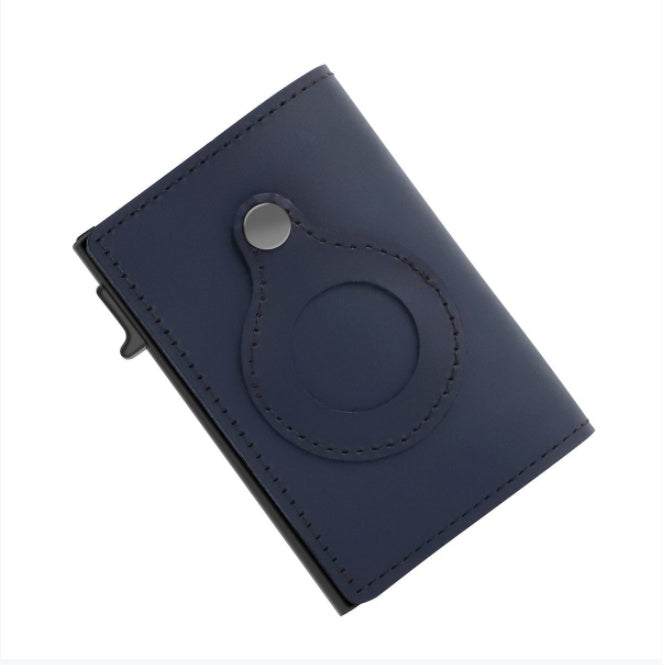 Men's AirTag wallet Anti-theft RFID wallet Slim card holder wallet Leather AirTag wallet Multi-functional wallet Bullet card bag wallet RFID protection wallet Men's slim wallet AirTag card holder Anti-theft card holder Premium leather wallet Wallet with AirTag slot Durable men's wallet Stylish men's wallet Slim profile wallet