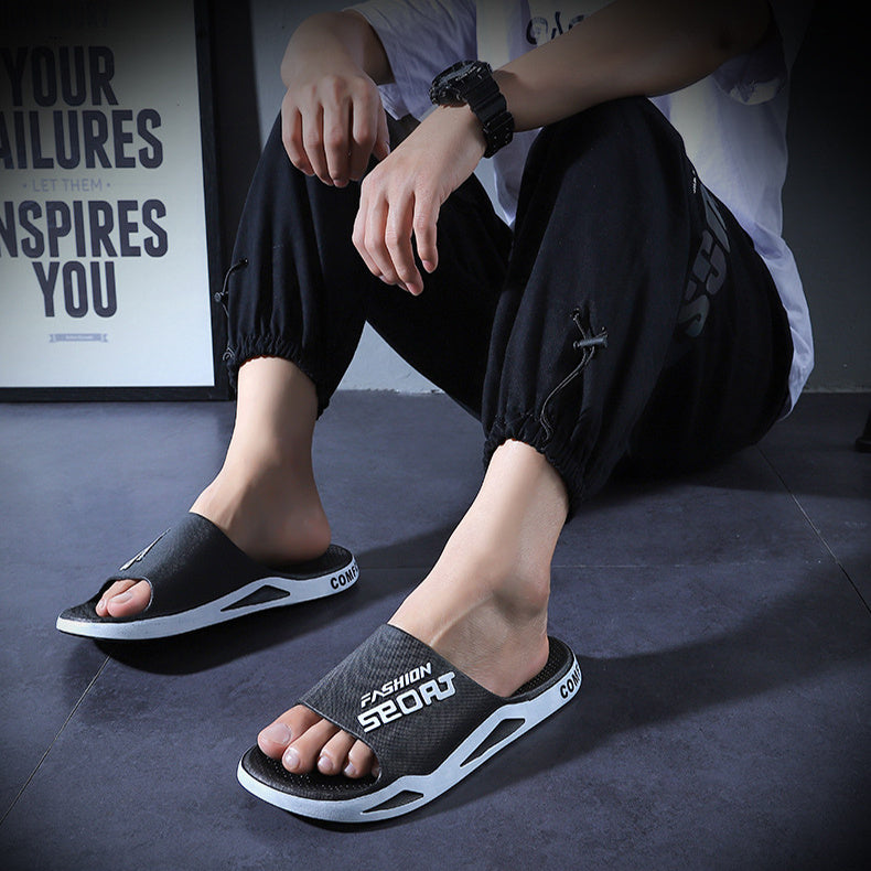 Non-slip Beach Bathroom Slippers Unisex Summer Shoes