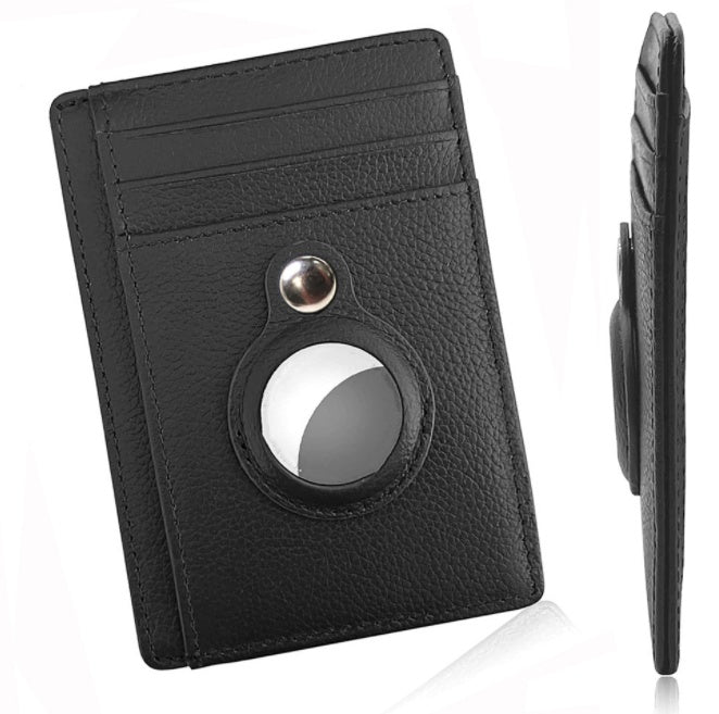 Men's AirTag wallet Anti-theft RFID wallet Slim card holder wallet Leather AirTag wallet Multi-functional wallet Bullet card bag wallet RFID protection wallet Men's slim wallet AirTag card holder Anti-theft card holder Premium leather wallet Wallet with AirTag slot Durable men's wallet Stylish men's wallet Slim profile wallet