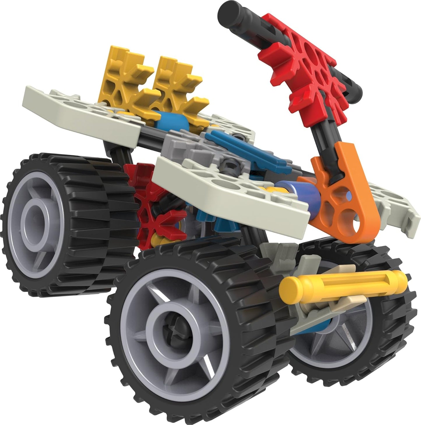 K'NEX 96 Piece Construction Toy - Fun Fast Vehicles Building Set for Sensory Play | 10 Model Beginner Kit