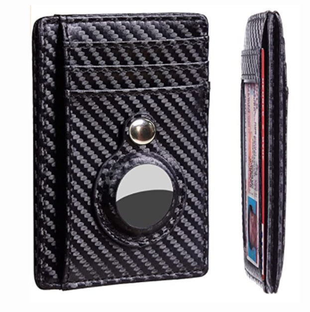 Men's AirTag wallet Anti-theft RFID wallet Slim card holder wallet Leather AirTag wallet Multi-functional wallet Bullet card bag wallet RFID protection wallet Men's slim wallet AirTag card holder Anti-theft card holder Premium leather wallet Wallet with AirTag slot Durable men's wallet Stylish men's wallet Slim profile wallet