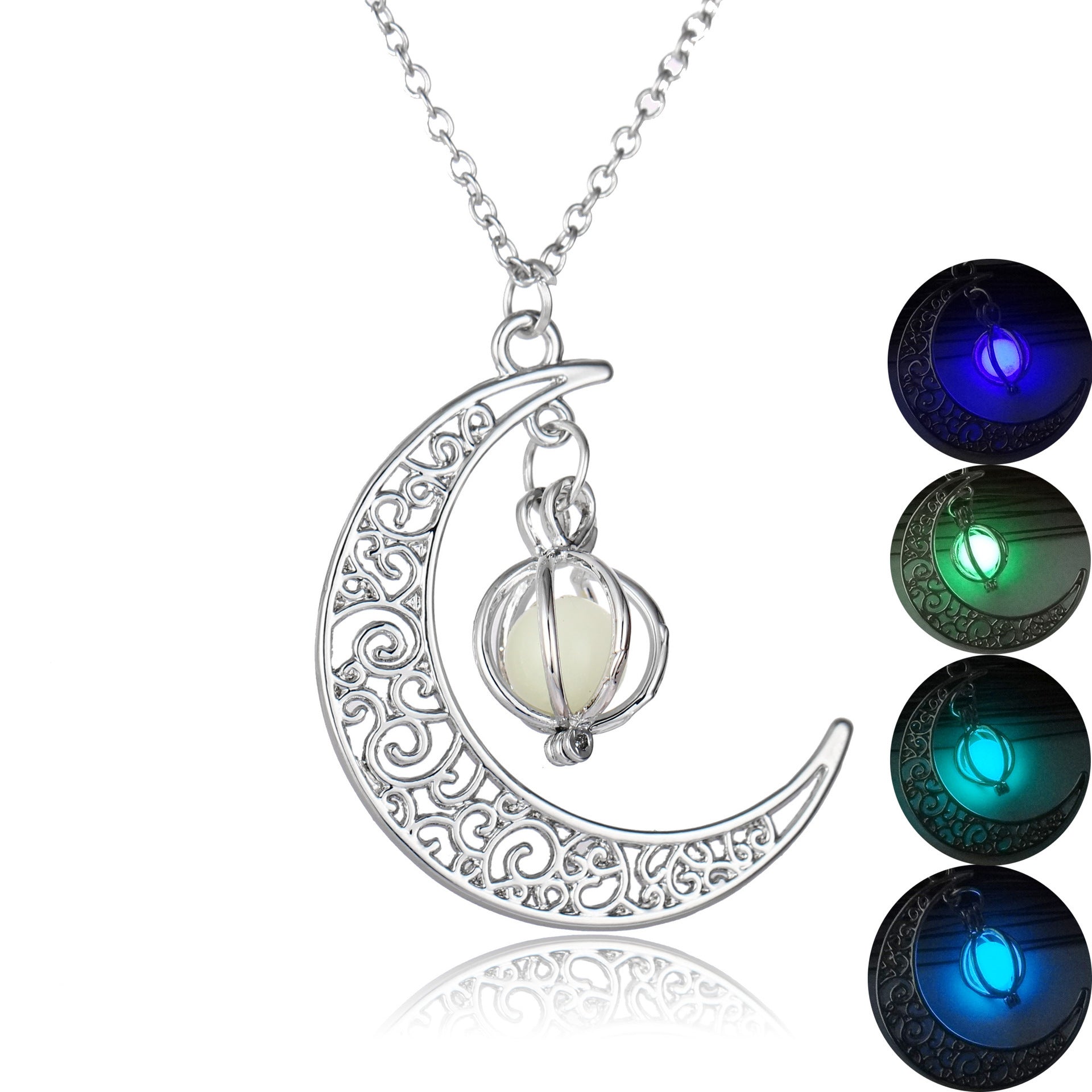 Fashion moon necklace Natural glowing stone necklace Healing pendant necklace Women's luminous pendant Moon charm necklace Women's healing jewelry Luminous stone necklace Glowing stone pendant Women's charm jewelry Elegant healing necklace Spiritual pendant for women Unique women's necklace Gift necklace for women Moon pendant necklace Women's fashion jewelry