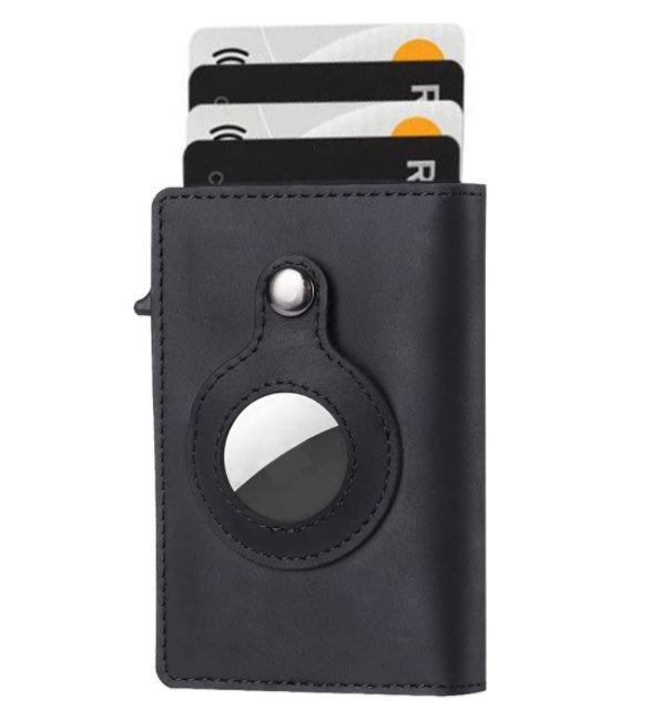 Men's AirTag wallet Anti-theft RFID wallet Slim card holder wallet Leather AirTag wallet Multi-functional wallet Bullet card bag wallet RFID protection wallet Men's slim wallet AirTag card holder Anti-theft card holder Premium leather wallet Wallet with AirTag slot Durable men's wallet Stylish men's wallet Slim profile wallet